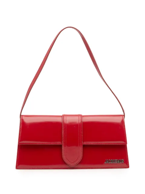 Jacquemus Pre-Owned شنطة كتف 'لو بامبينو لونغ' مصقولة 2020-2025