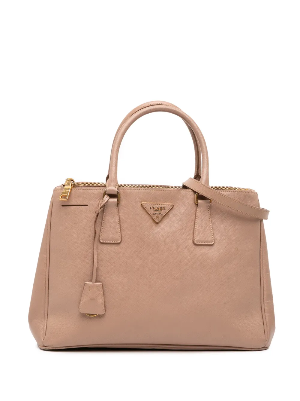 Prada Pre-Owned 2010-2025 Medium Saffiano Lux Galleria Double Zip Tote Prada Pre-Owned 2010-2025 Medium Saffiano Lux Galleria Double Zip Tote