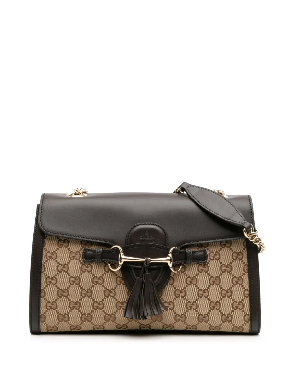 Gucci Pre-Owned 2000-2015 Medium GG Canvas Emily shoulder bag - ブラウン Gucci Pre-Owned 2000-2015 Medium GG Canvas Emily shoulder bag - ブラウン