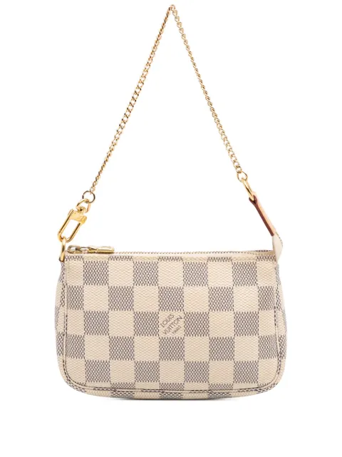 Louis Vuitton Pre-Owned 2020 Damier Azur Mini Pochette Accessoires handbag
