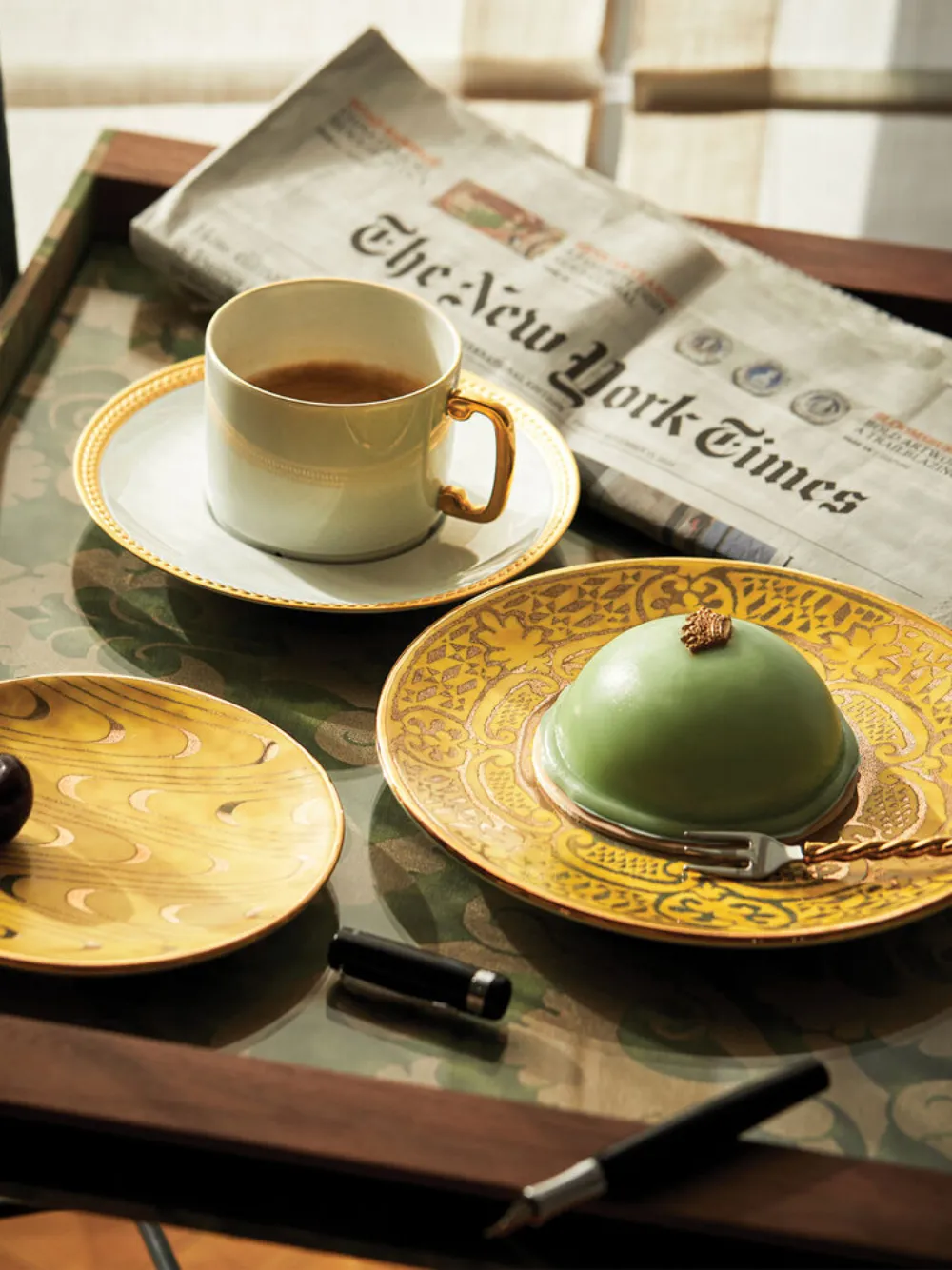  L'objet Fortuny Laotze Tray (56cm X 41cm) - Neutrals 