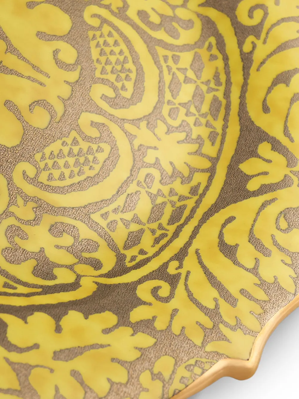  L'objet Fortuny Orsini Round Platter (36cm) - Gold 