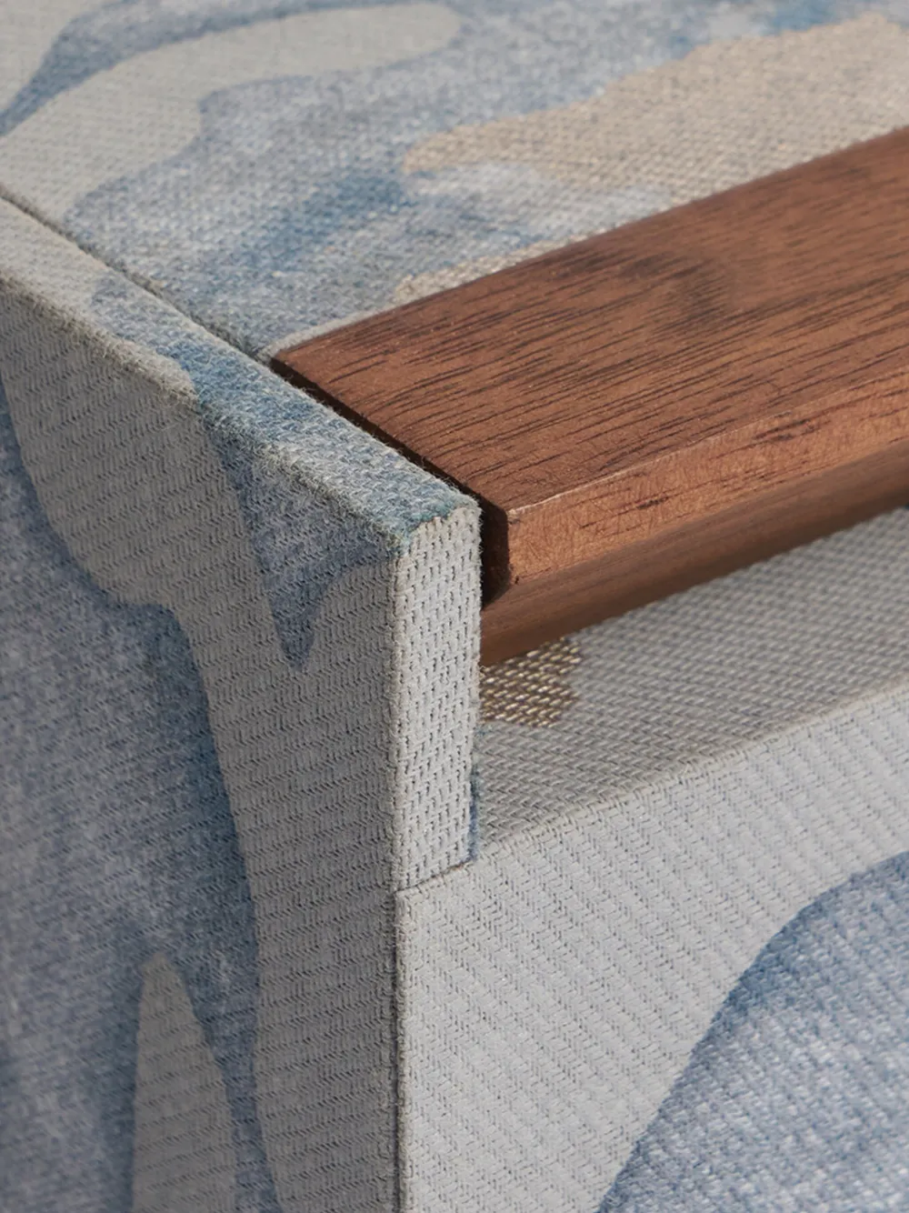  L'objet Fortuny Camo Isole Box (26cm X 18cm) - Blue 