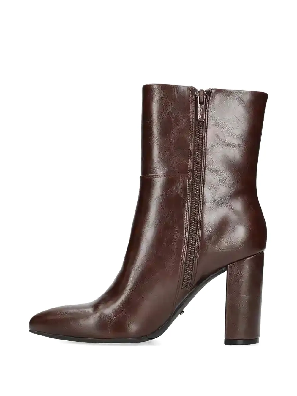  Mexx Pointed Block-heel Boots - Red 