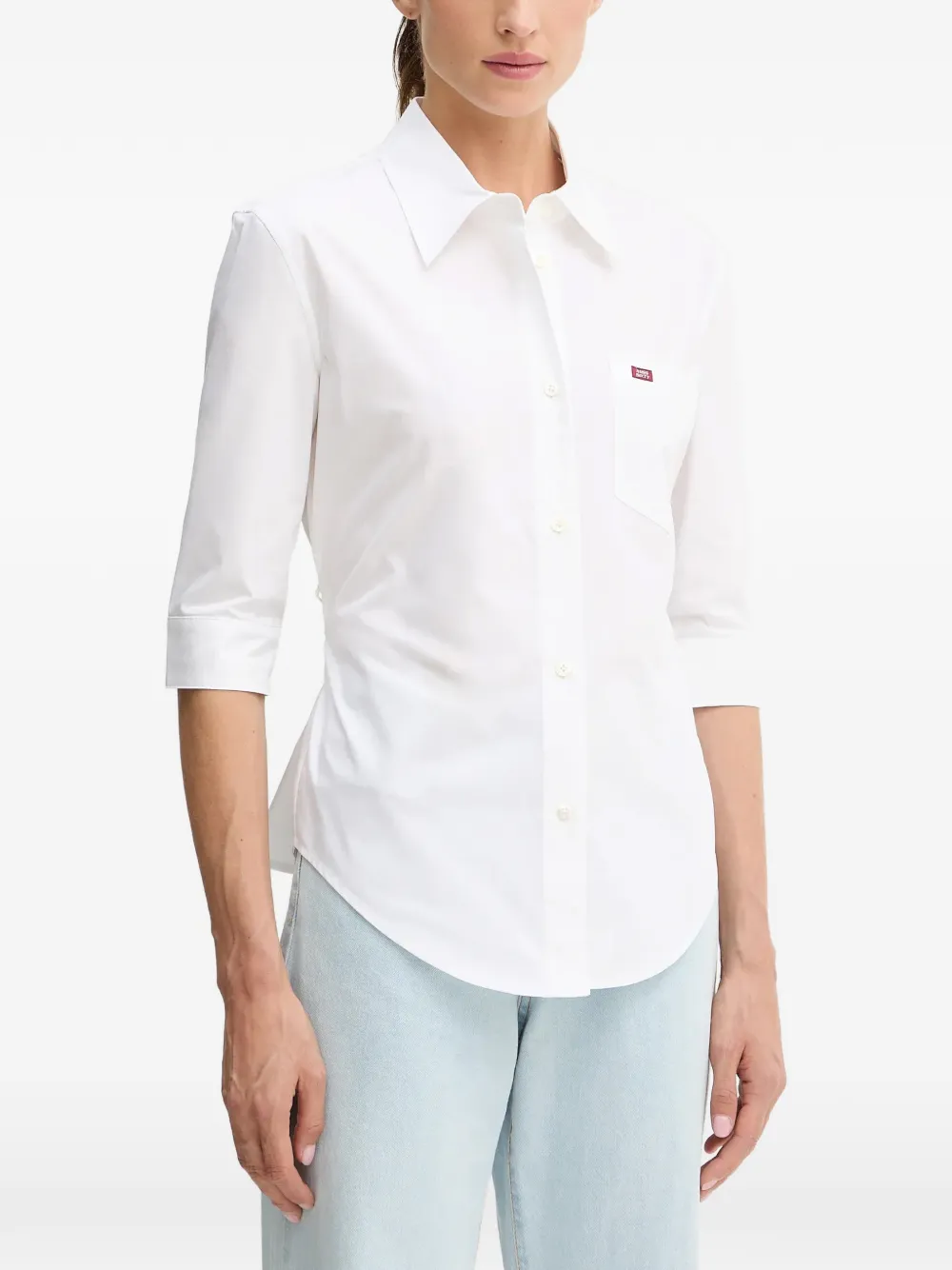 Miss Sixty button-fatening shirt - Bianco