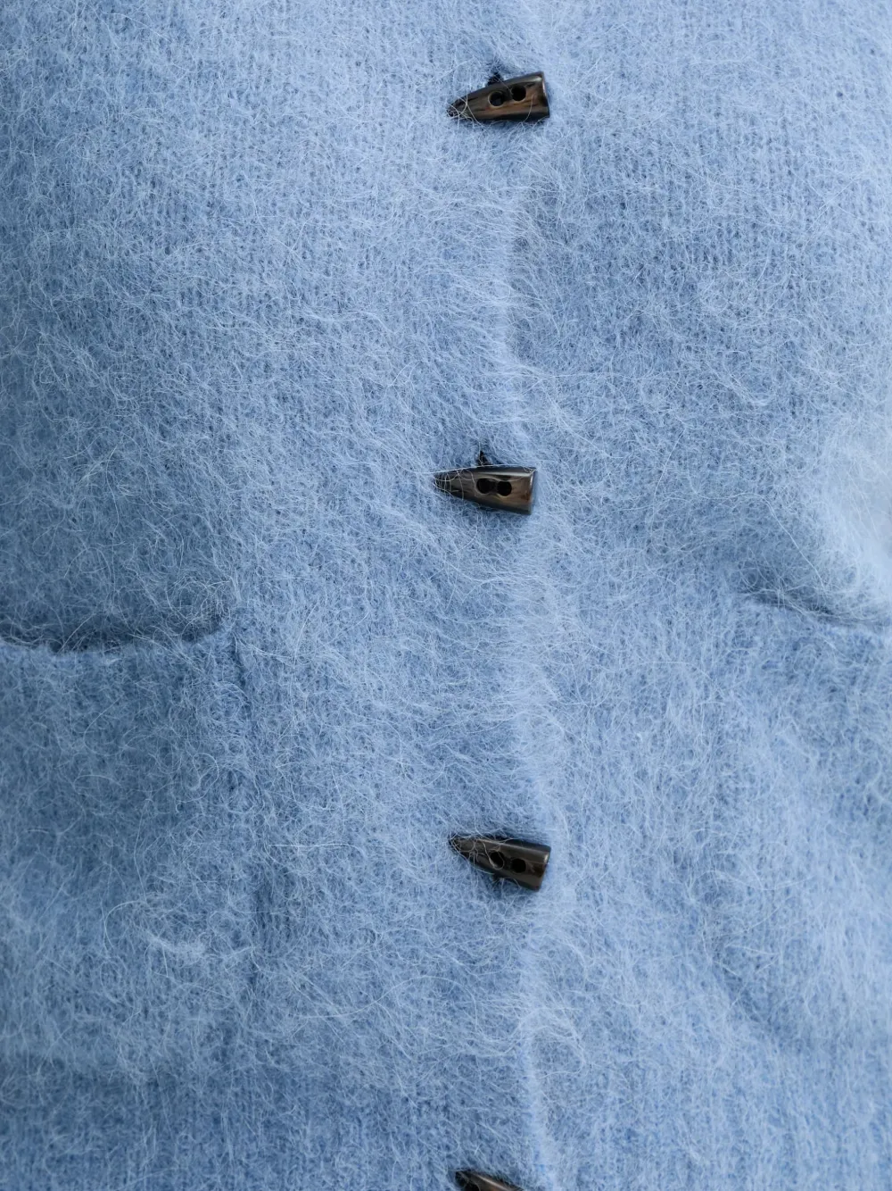 MUNTHE Locca vest met korte mouwen Blauw