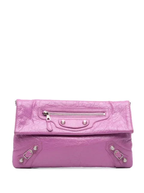 Balenciaga Pre-Owned 2015 Lambskin Motocross Giant 12 Envelope clutch bag