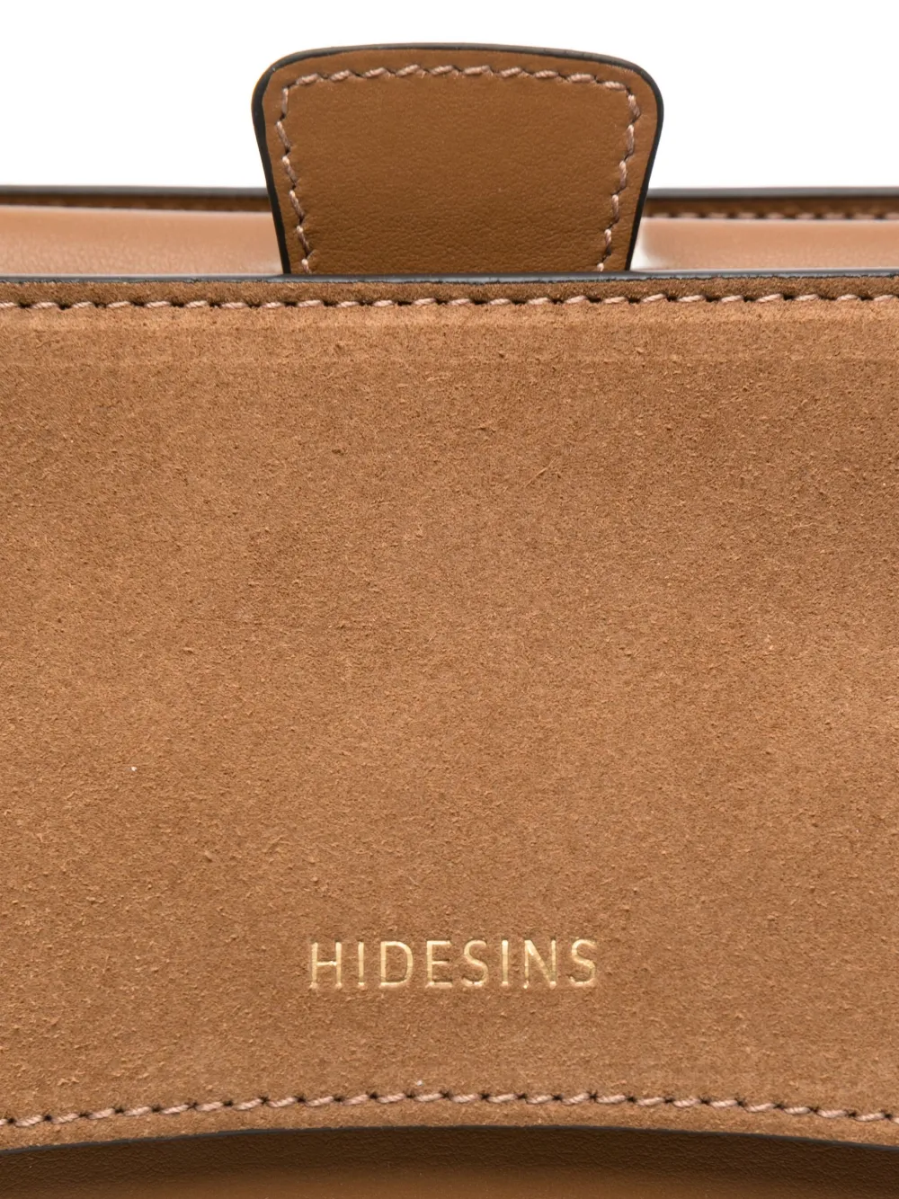 Hidesins Suede Tote Bag In Brown
