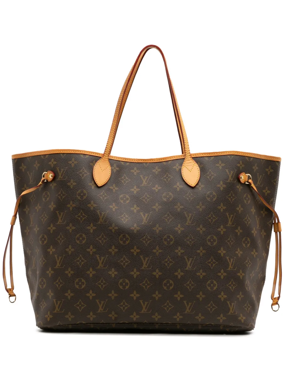 Louis Vuitton Pre-Owned 2008 Monogram Neverfull GM tote bag - ブラウン Louis Vuitton Pre-Owned 2008 Monogram Neverfull GM tote bag - ブラウン