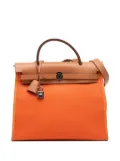 Hermès Pre-Owned 2015 Toile Herbag Zip 31 satchel - Orange