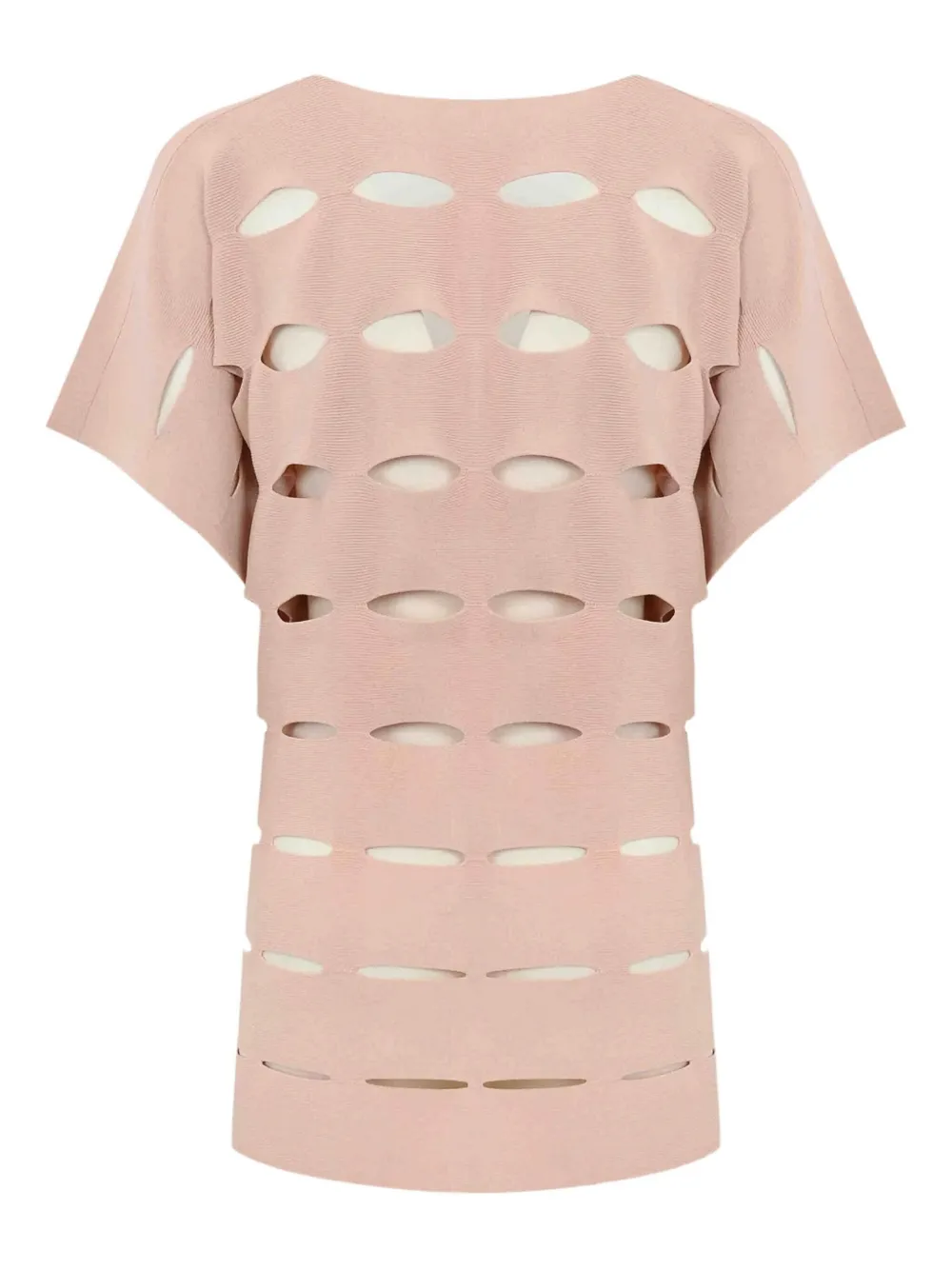 Liviana Conti Cut-out Jacket In Animal Print