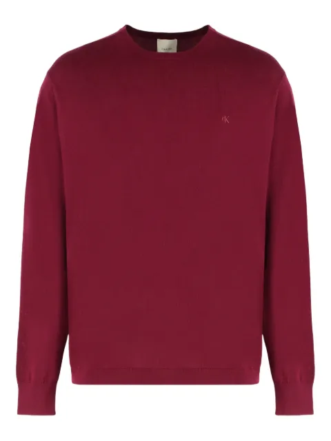 Calvin Klein logo crew-neck sweater
