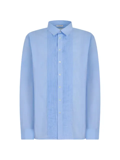 Paolo Pecora pleated-bib shirt