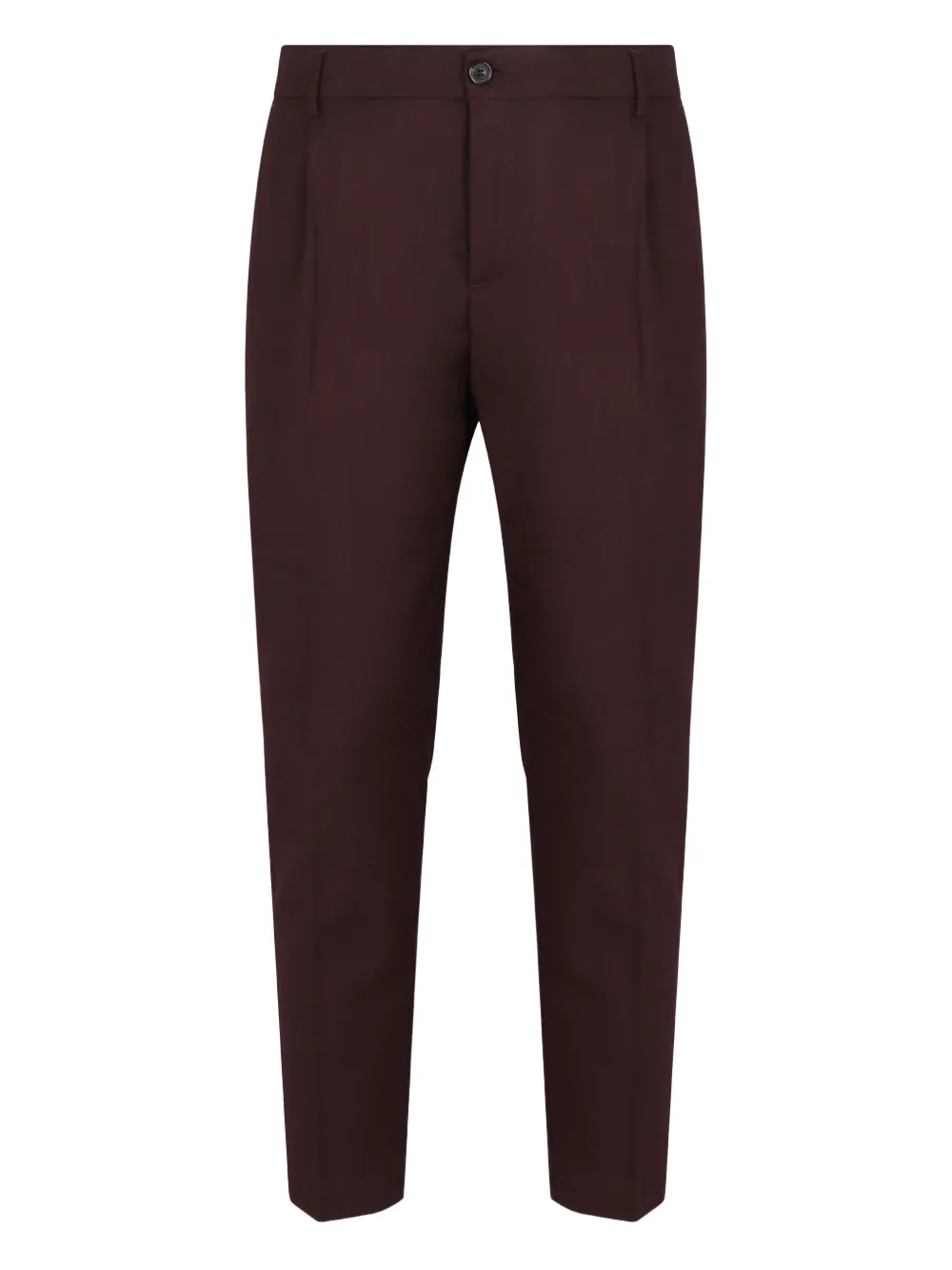 Department 5 pleated trousers | Red | Image 1