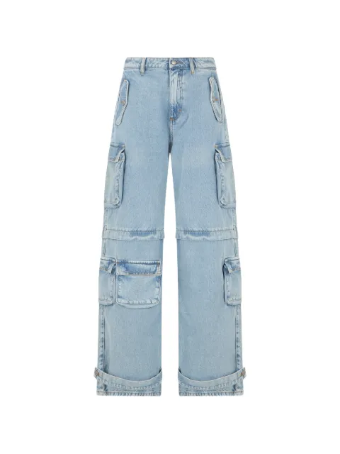 ICON DENIM Rosalia cargo wide-leg jeans