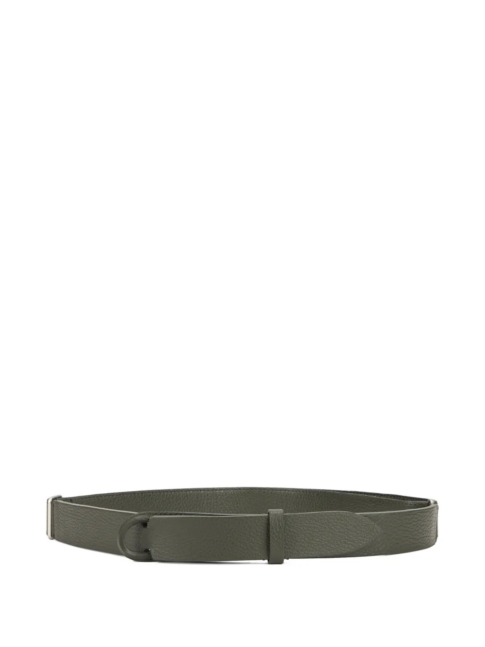 Orciani Micron leather belt - Verde