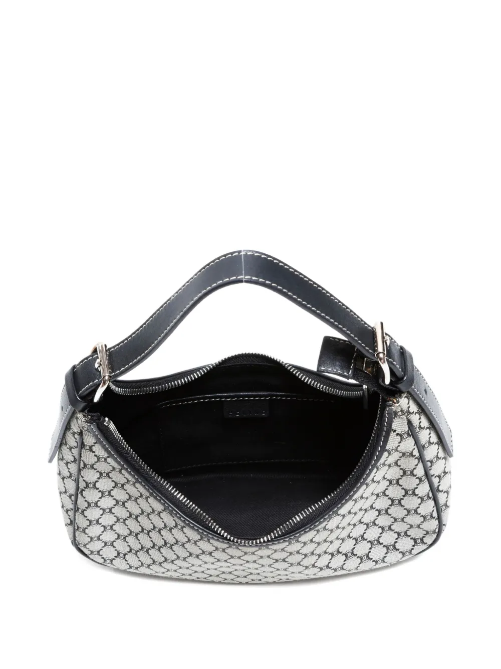 Pre-owned Celine 2000-2020s Macadam Handbag In Gray