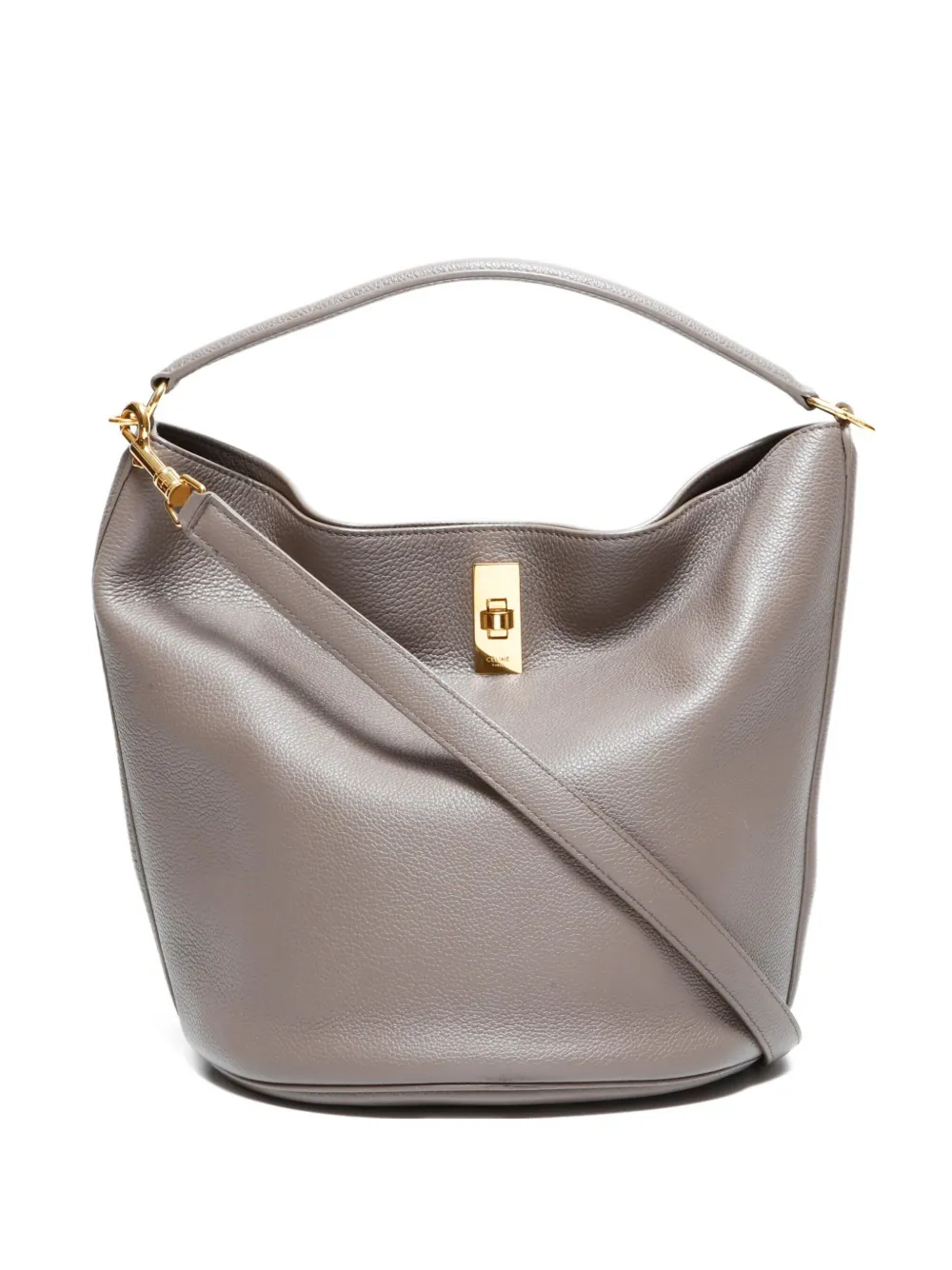 Celine Pre-Owned 2020-2025 Bucket 16 two-way handbag | Grey | Image 1