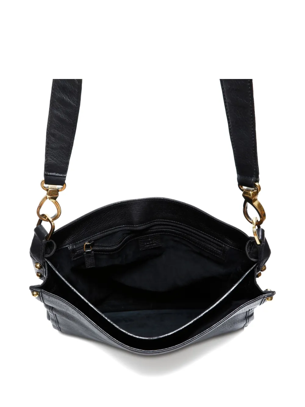 Pre-owned Gucci 2000-2020s Interlocking G Shoulder Bag In Black