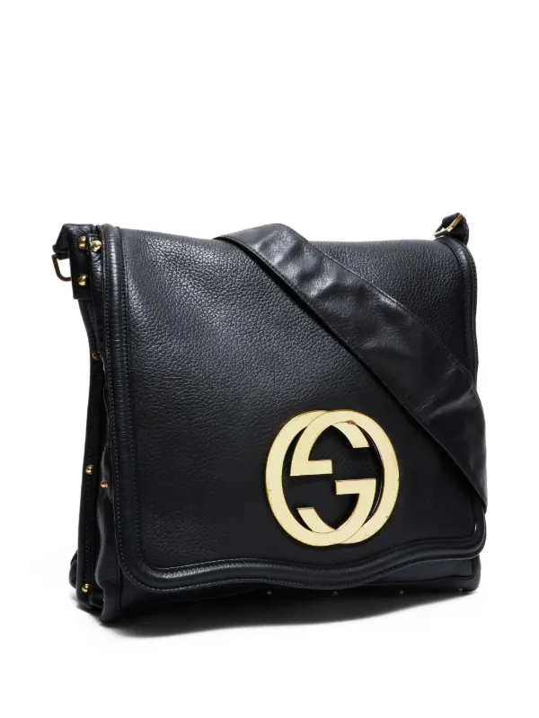 Gucci Pre-Owned 2000-2020s インターロッキングG ショルダーバッグ