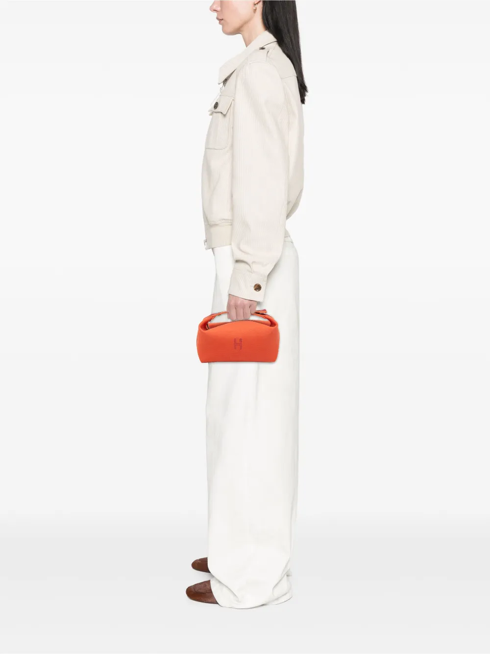 Hermès Pre-Owned 2020-2025 Small Canvas Bride A Brac Case vanity bag | Pre-Owned | Image 2