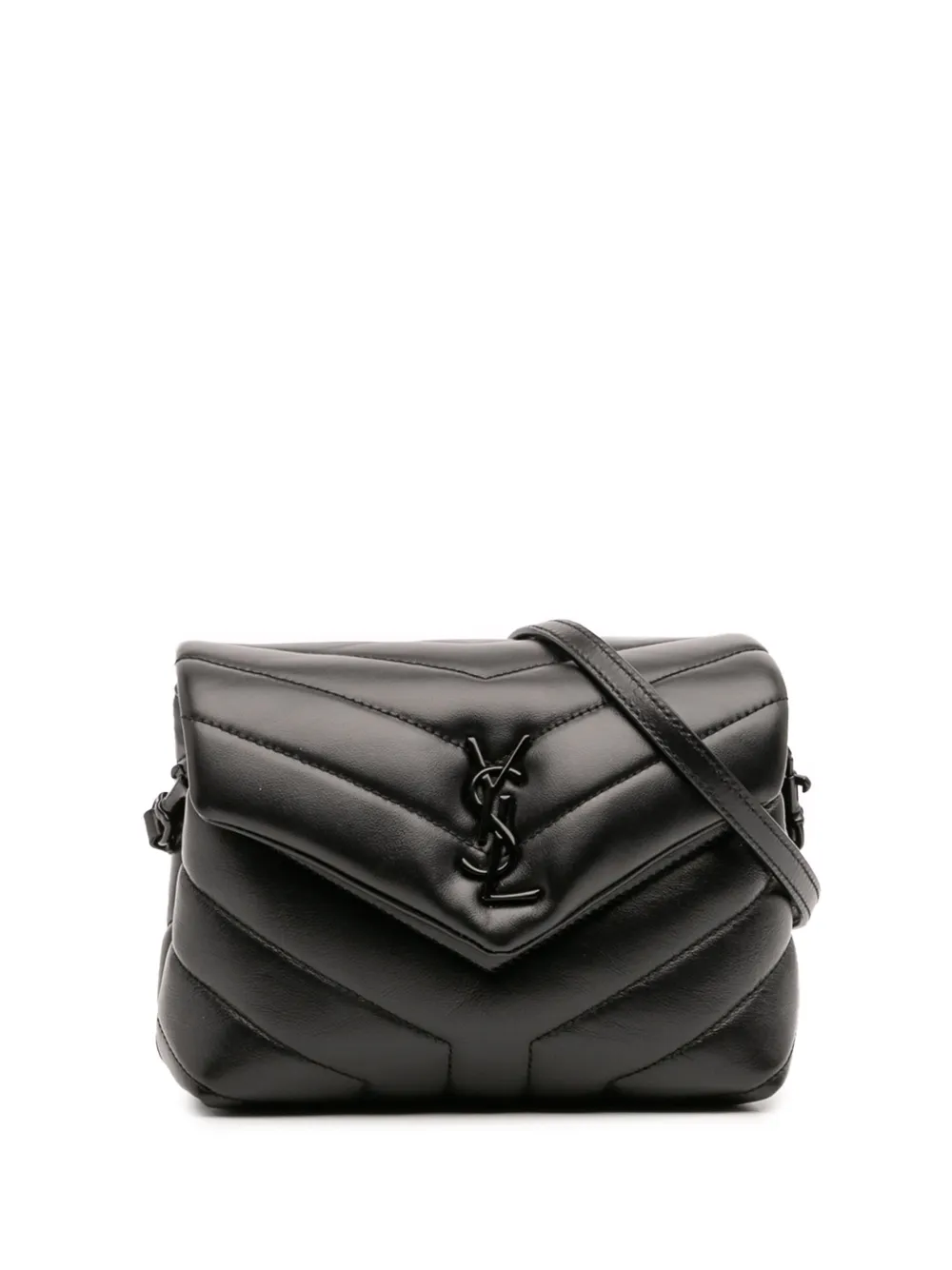 Saint Laurent Pre-Owned 2021 Toy Quilted Leather Monogram Monochrome Saint Laurent Pre-Owned 2021 Toy Quilted Leather Monogram Monochrome