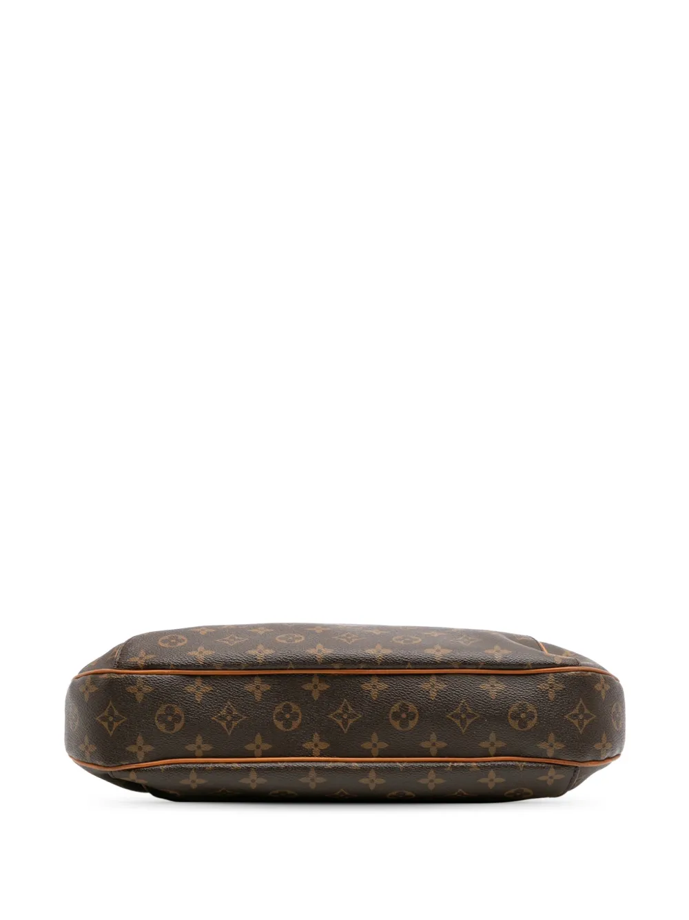 Pre-owned Louis Vuitton 2011 Monogram Thames Gm Shoulder Bag In Brown