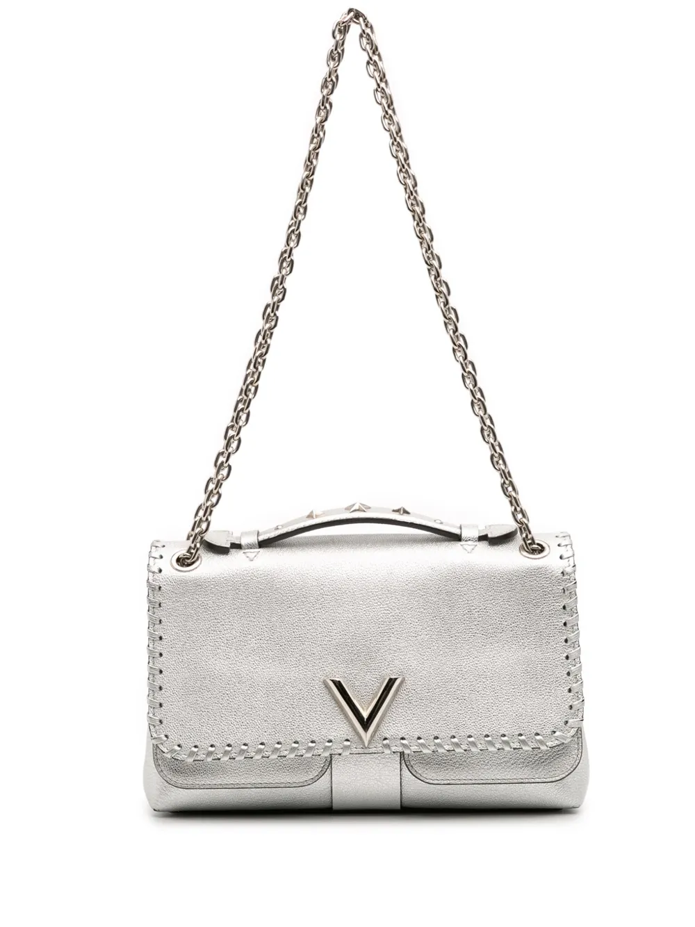 Louis Vuitton Pre-Owned 2017 Metallic Cuir Plume Ecume Very Chain Bag Louis Vuitton Pre-Owned 2017 Metallic Cuir Plume Ecume Very Chain Bag