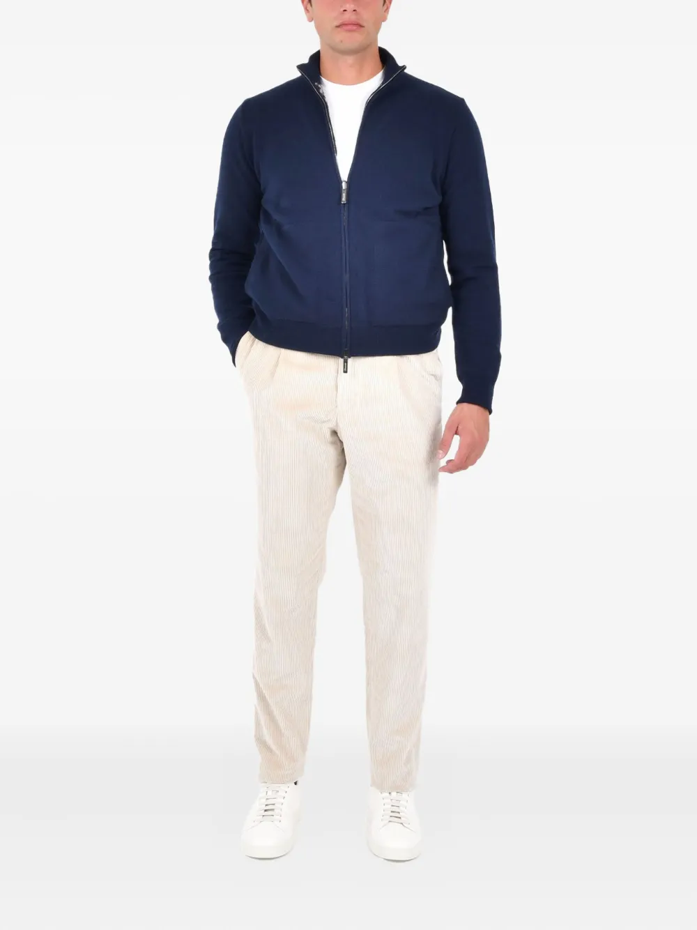 Drumohr zip-fastening cardigan | Cardigans | Image 2