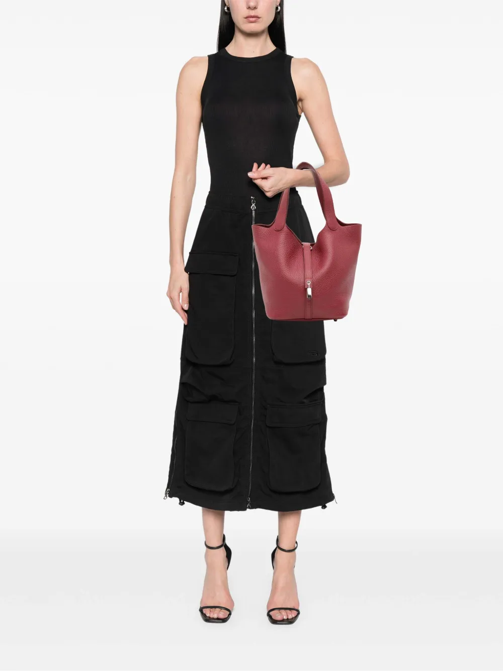 Hermès Pre-Owned 2011 Clemence Picotin Lock 22 handbag | Pre-Owned | Image 2