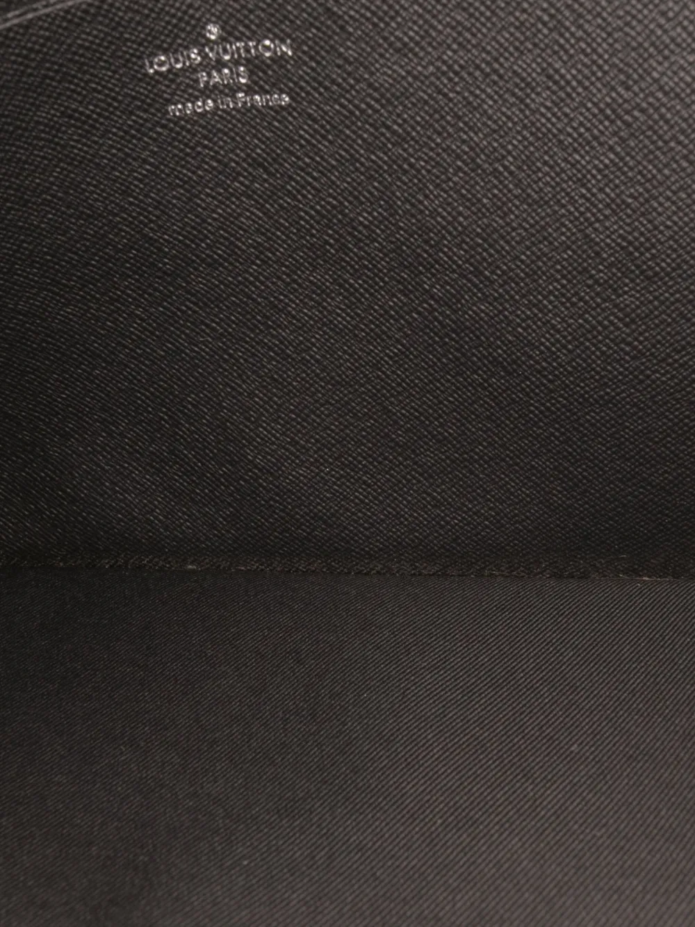 Pre-owned Louis Vuitton 2016 Damier Graphite Pochette Jour Pm Clutch Bag In Black