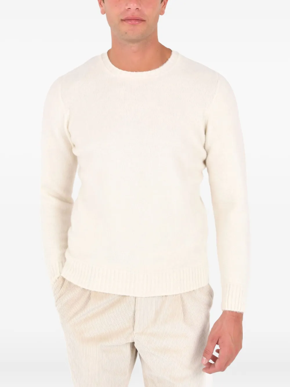 Drumohr jersey con cuello redondo | neutro | Image 1