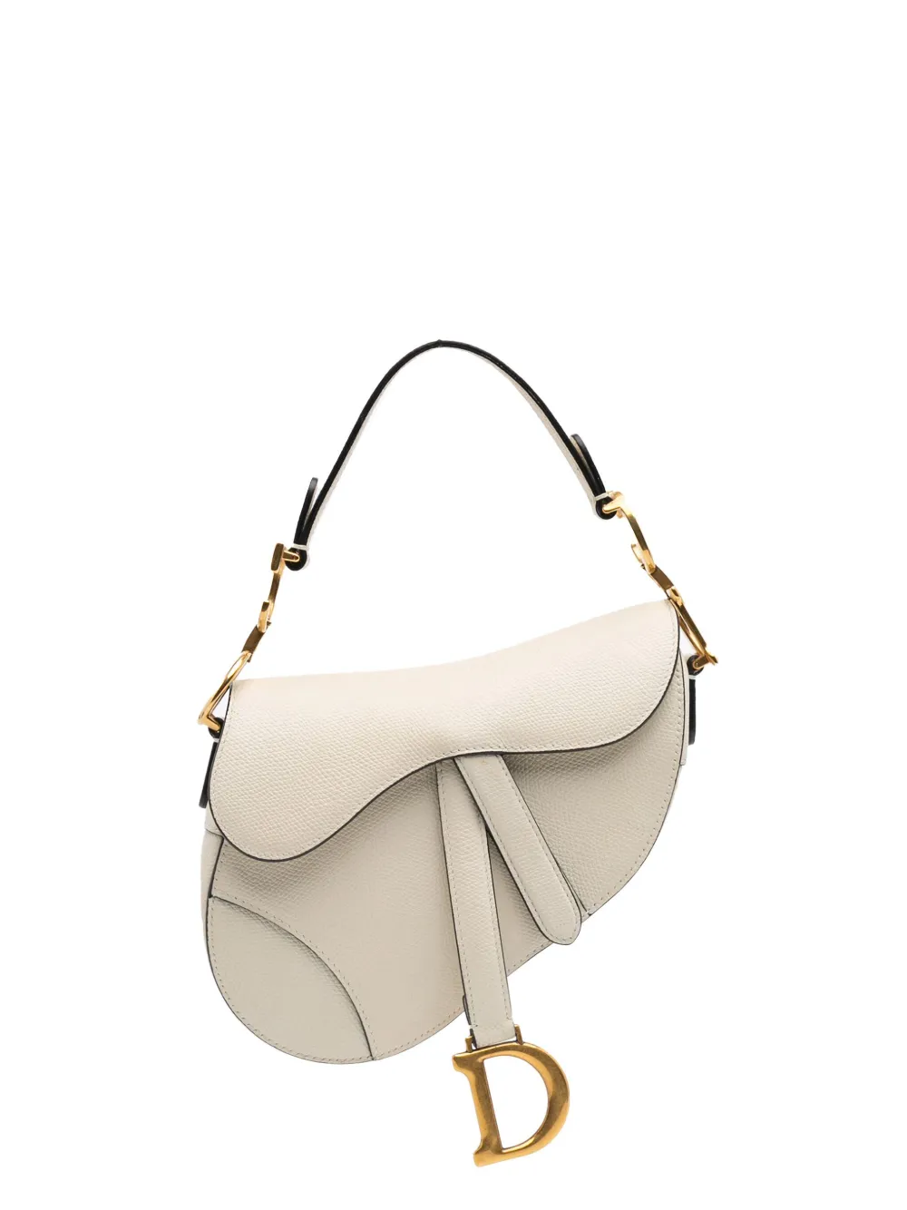 Christian Dior Pre-Owned 2019 Mini Grained Calfskin Saddle Bag satchel Christian Dior Pre-Owned 2019 Mini Grained Calfskin Saddle Bag satchel