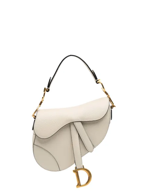 Christian Dior Pre-Owned 2019 Mini Grained Calfskin Saddle Bag satchel