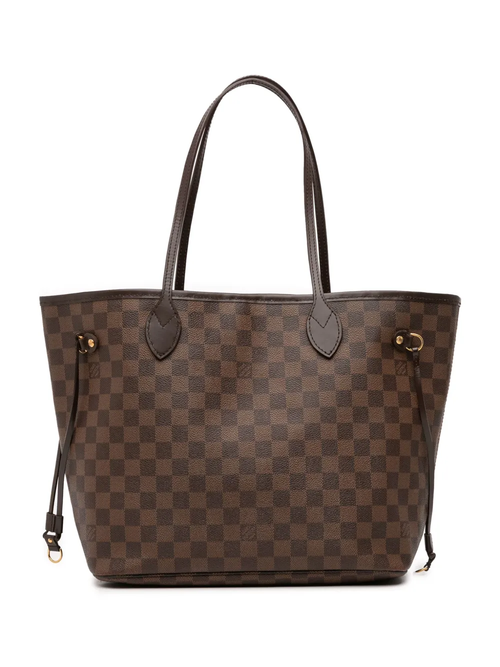 Louis Vuitton Pre-Owned 2010 Damier Ebene Neverfull MM tote bag - ブラウン Louis Vuitton Pre-Owned 2010 Damier Ebene Neverfull MM tote bag - ブラウン