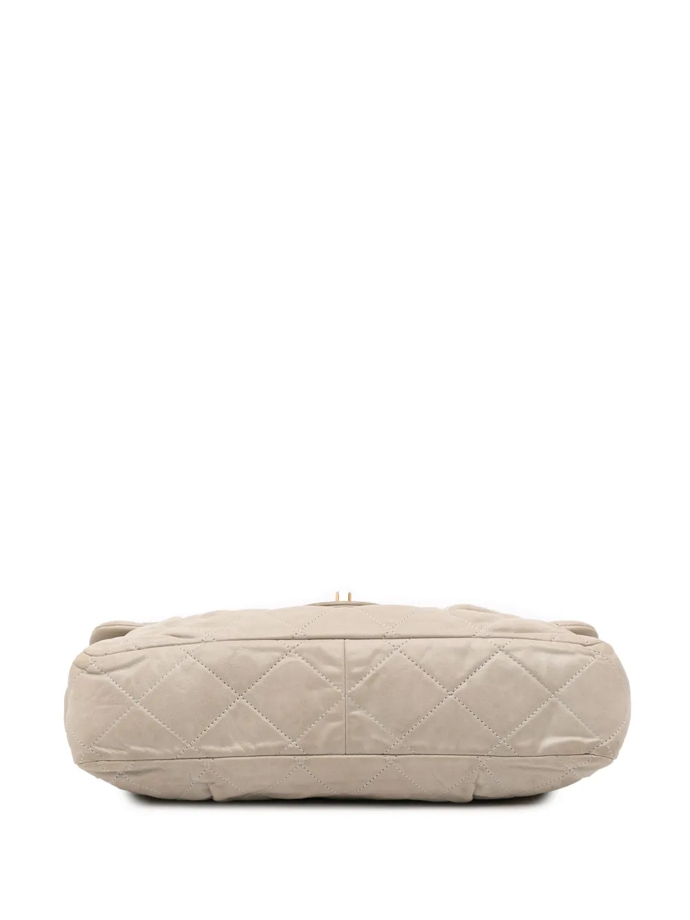 Pre-owned Chanel 2011 Quilted Calfskin Chic Quilt Flap Shoulder Bag In Brown