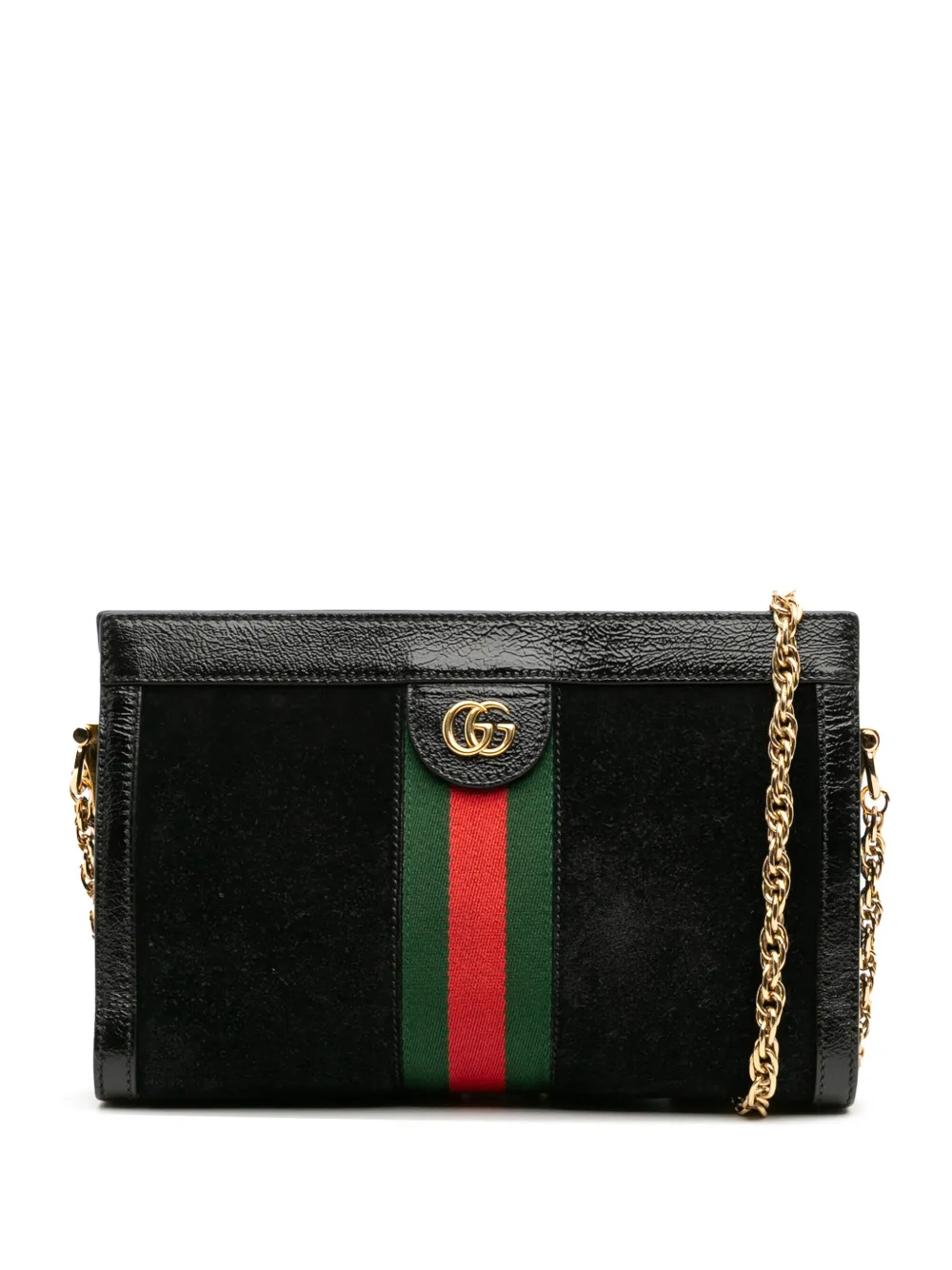 Gucci Pre-Owned 2016-2025 Small Suede Ophidia Chain crossbody bag - Gucci Pre-Owned 2016-2025 Small Suede Ophidia Chain crossbody bag -