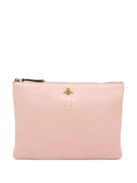 Gucci Pre-Owned 2000-2015 Leather Blind For Love clutch bag