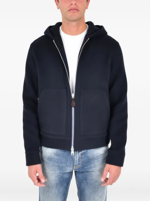 Jacob Cohën hooded zip-up jacket