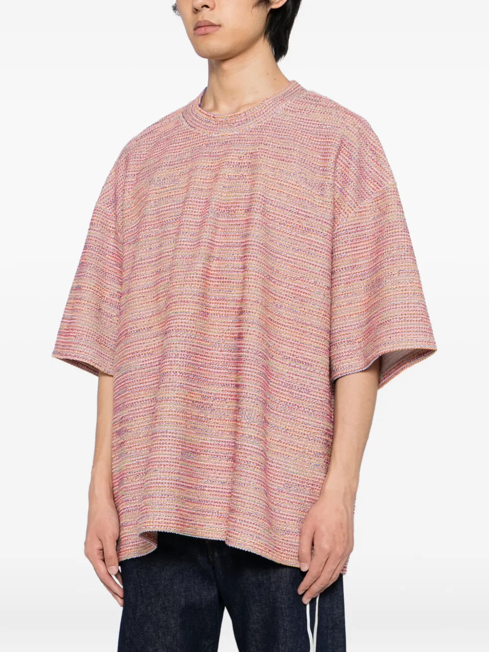 Mastermind Japan Logo-embroidered T-shirt In Pink