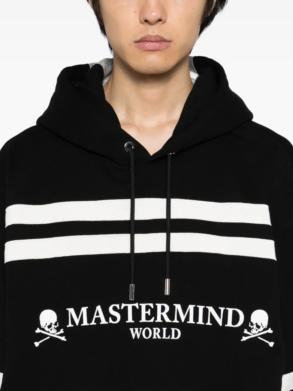 Mastermind World Katoenen hoodie Zwart