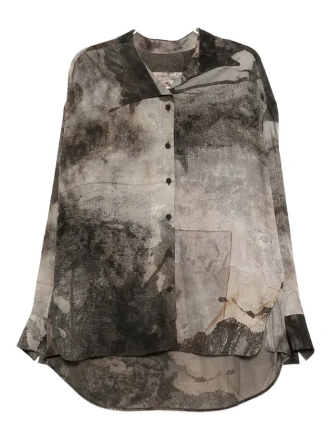 Ziggy Chen all-over print shirt