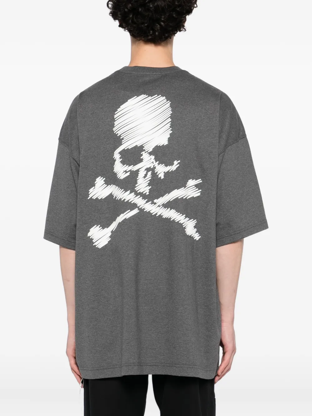 Mastermind Japan Skull Graphic T-shirt In Gray