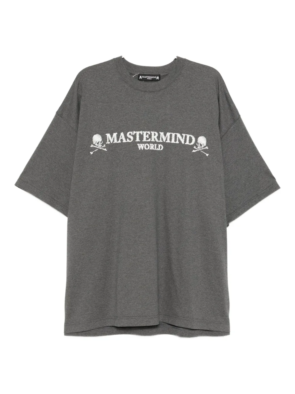 Mastermind Japan Skull Graphic T-shirt In Gray