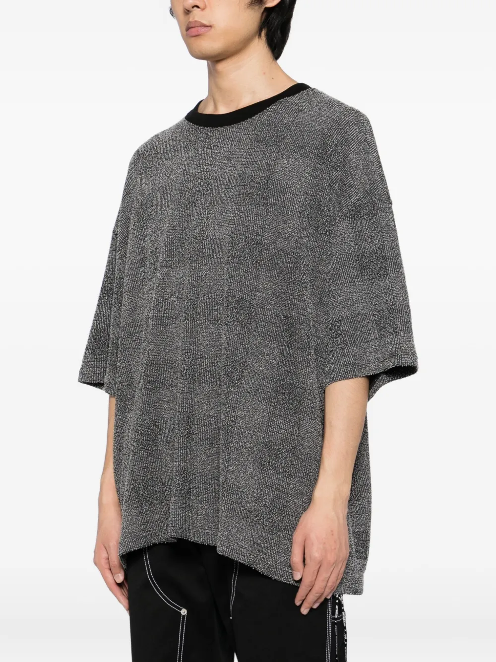 Mastermind Japan Logo-embroidered T-shirt In Gray