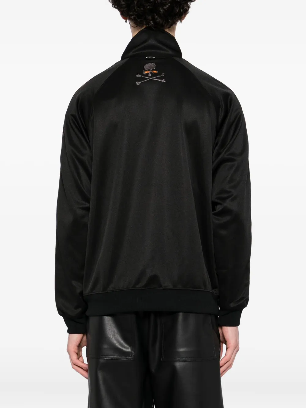 Mastermind Japan Flame Skull Jacket In Black