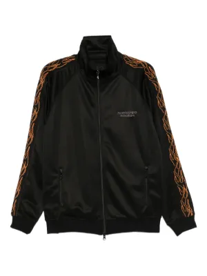 AMIRI ジップアップ ジャケット | ブラック | FARFETCH JP