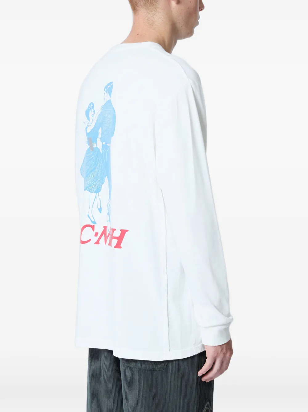 Logo-Motif Long-Sleeves T-Shirt