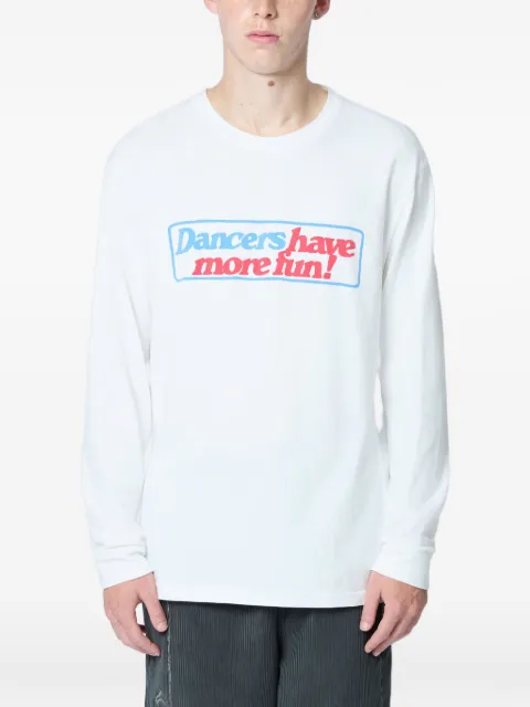 ACHM T-shirt med lange ærmer og logo