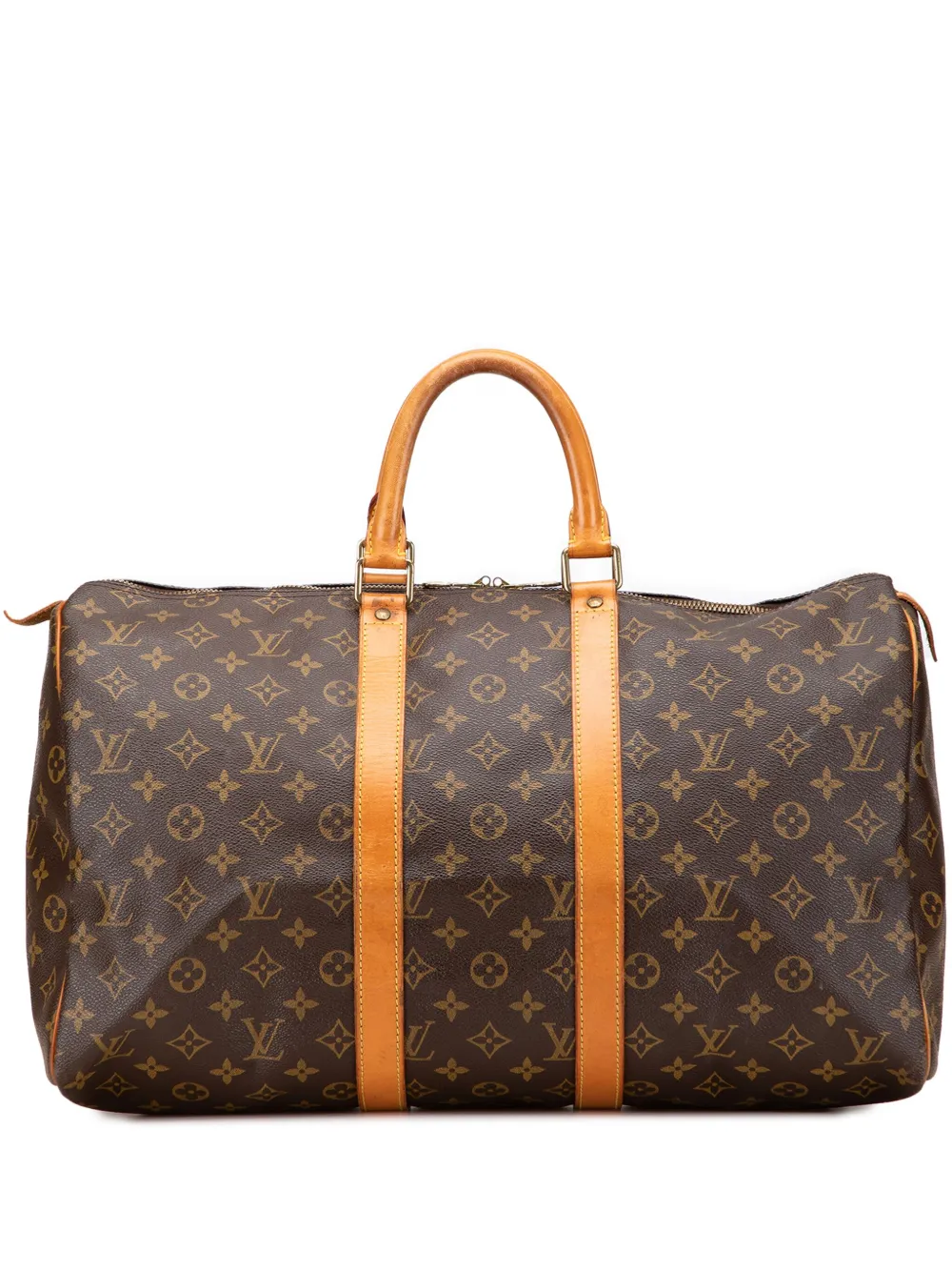 Louis Vuitton Pre-Owned 1997 Monogram Keepall 45 travel bag - ブラウン Louis Vuitton Pre-Owned 1997 Monogram Keepall 45 travel bag - ブラウン